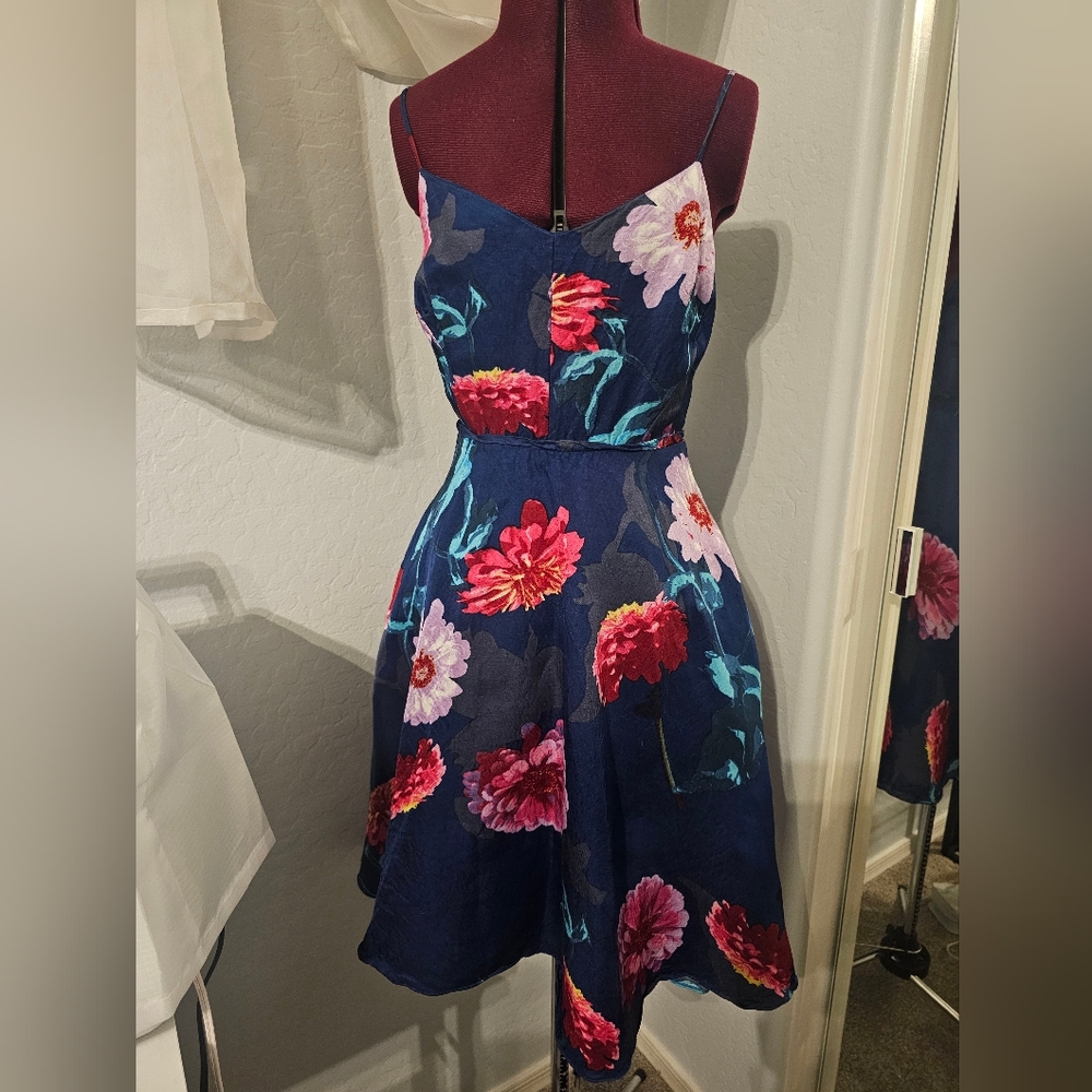Banana Republic Floral Strappy Dress, size 0